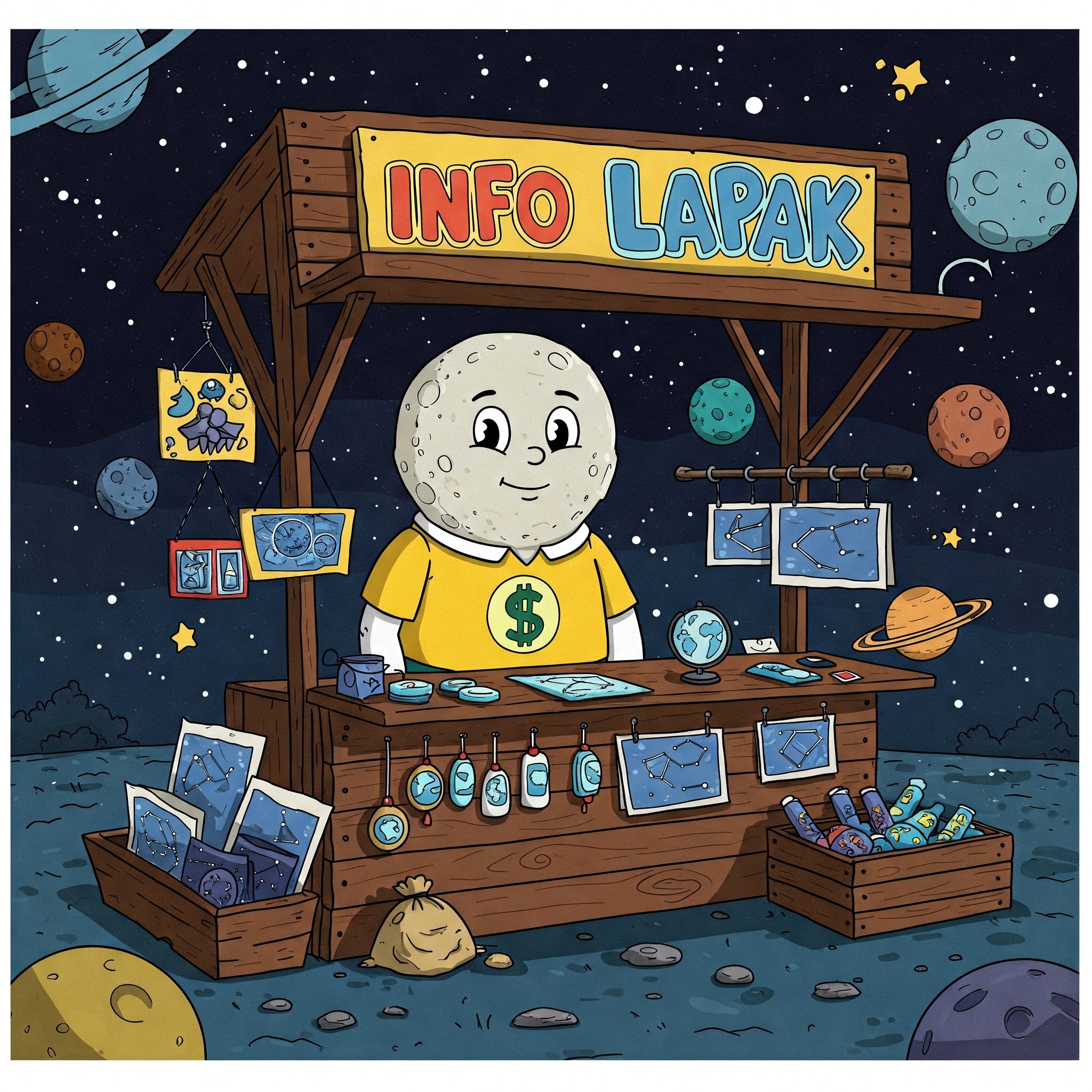 Ilustrasi AI menganalisis data bisnis
